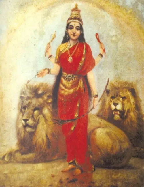 Durga, Raja Ravi Varma
