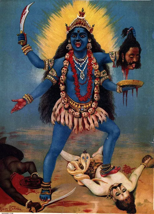 Kali, Raja Ravi Varma